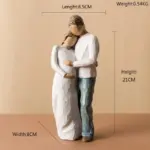 Abstract Love and Family Figurines tag1