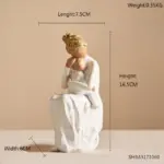 Abstract Love and Family Figurines tag1