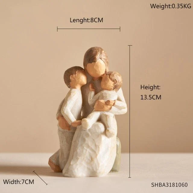 Abstract Love and Family Figurines -  - #tag1#
