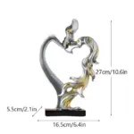Abstract Lovers Decor tag1