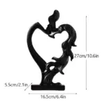 Abstract Lovers Decor tag1