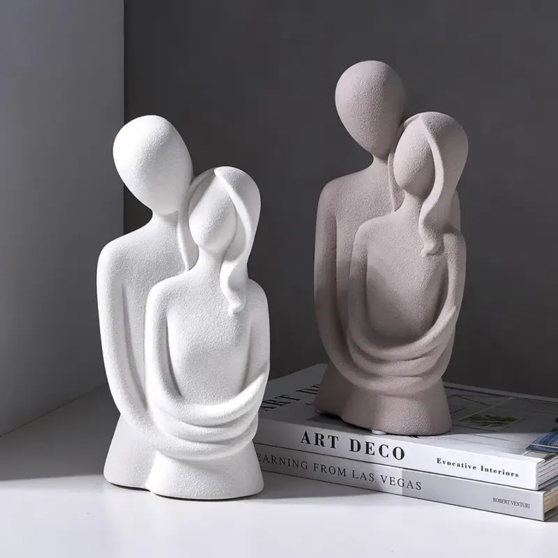 Abstract Lovers Sculpture tag1