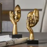 Abstract Mask Decor tag1