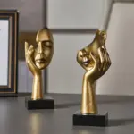 Abstract Mask Decor tag1