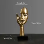 Abstract Mask Decor tag1