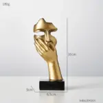 Abstract Mask Decor tag1