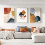 Abstract Morandi Watercolor Line tag1