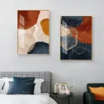 Abstract Morandi Watercolor Line tag1