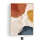 Abstract Morandi Watercolor Line tag1