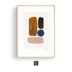 Abstract Morandi Watercolor Line tag1