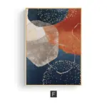 Abstract Morandi Watercolor Line tag1