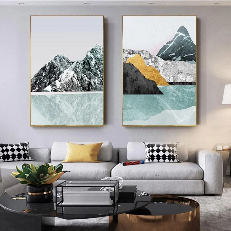 Abstract Mountain Glaciers -  - #tag1#