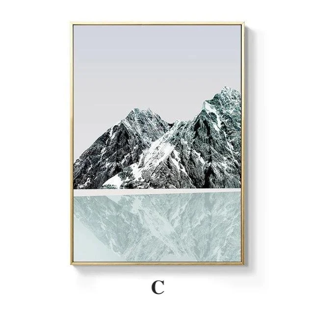 Abstract Mountain Glaciers -  - #tag1#