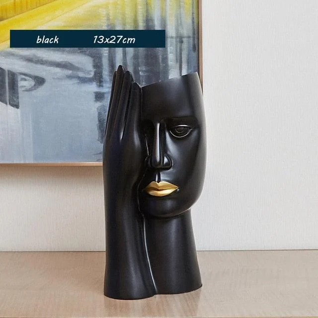 Abstract Mystery Face Vase -  - #tag1#