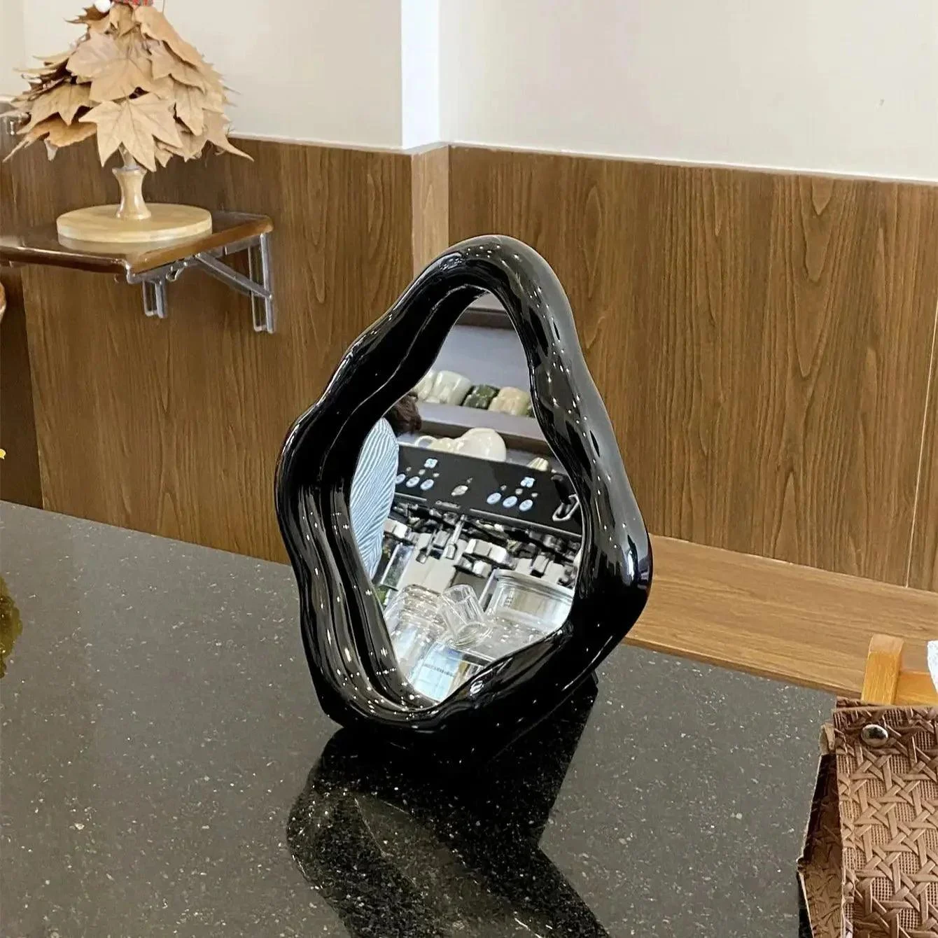 Abstract Oval Shape Dresser Mirror -  - #tag1#