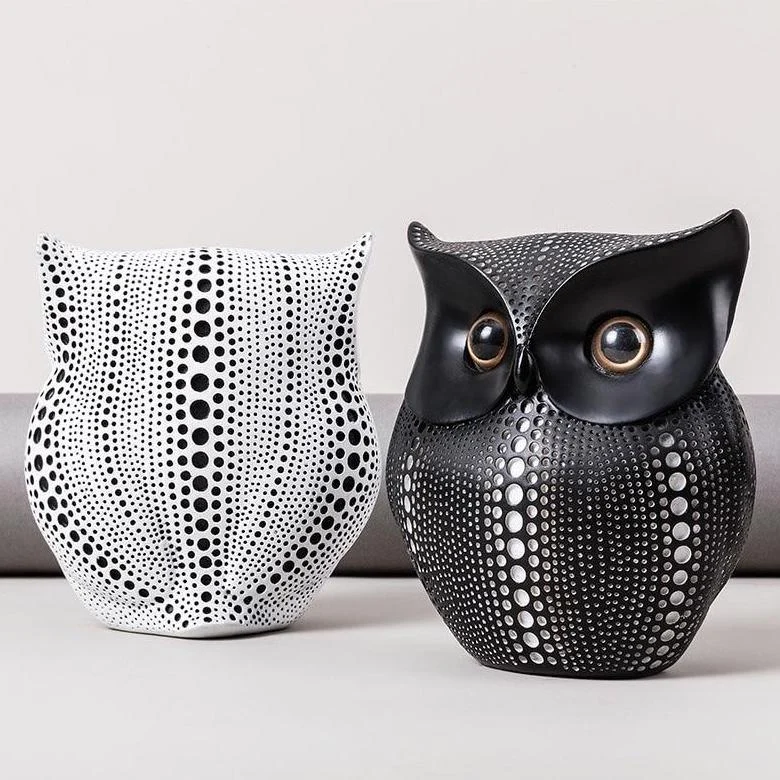 Abstract Owl Figurine -  - #tag1#