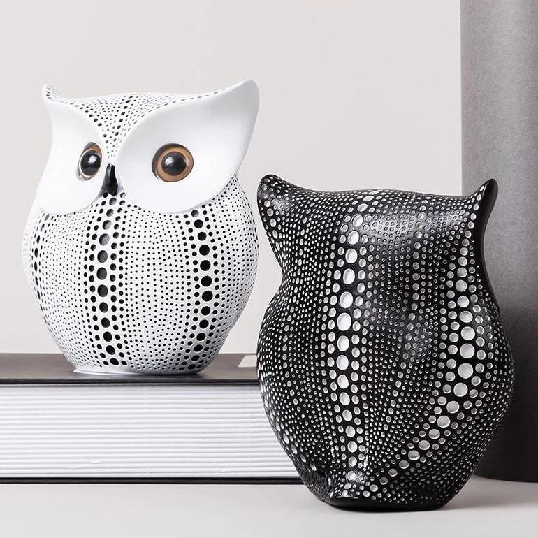 Abstract Owl Figurine -  - #tag1#