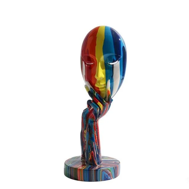 Abstract Painted Mask -  - #tag1#