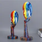 Abstract Painted Mask tag1