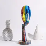 Abstract Painted Mask tag1