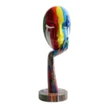 Abstract Painted Mask tag1