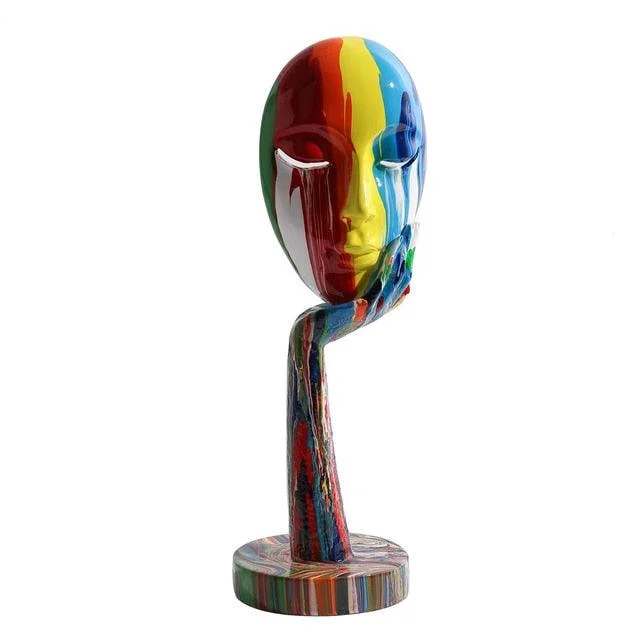 Abstract Painted Mask -  - #tag1#