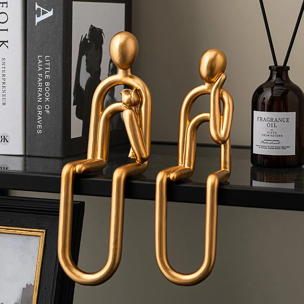 Abstract Paper Clip Decor -  - #tag1#