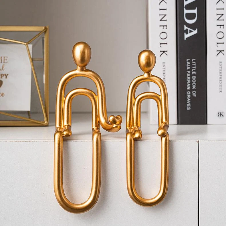 Abstract Paper Clip Decor -  - #tag1#