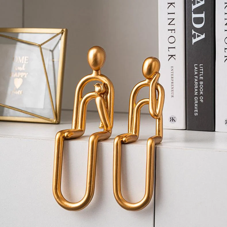 Abstract Paper Clip Decor -  - #tag1#