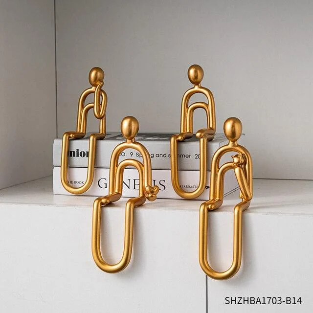 Abstract Paper Clip Decor -  - #tag1#