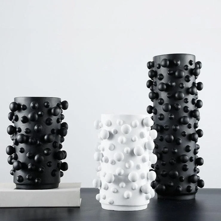 Abstract Resin Decorative Tabletop Vase Back -  - #tag1#