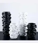 Abstract Resin Decorative Tabletop Vase Back tag1