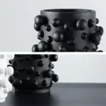 Abstract Resin Decorative Tabletop Vase Back tag1