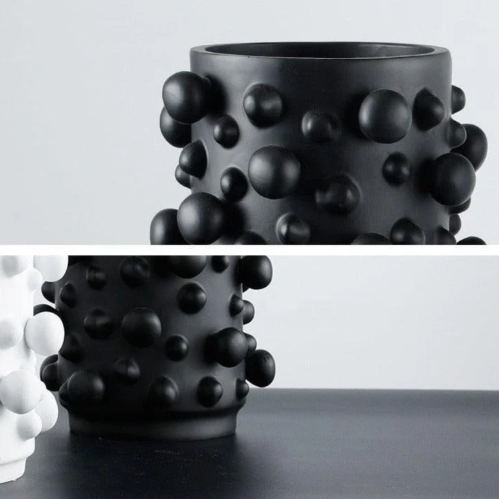 Abstract Resin Decorative Tabletop Vase Back -  - #tag1#