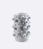 Abstract_Resin_Decorative_Tabletop_Vase_Emilia_White_-_-_tag1_-4123446 Abstract Resin Decorative Tabletop Vase Emilia White tag1