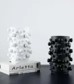 Abstract_Resin_Decorative_Tabletop_Vase_Emilia_White_-_-_tag1_-4123456 Abstract Resin Decorative Tabletop Vase Emilia White tag1