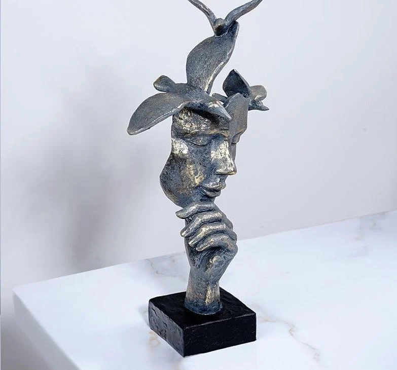 Abstract Retro Thinker Sculpture -  - #tag1#