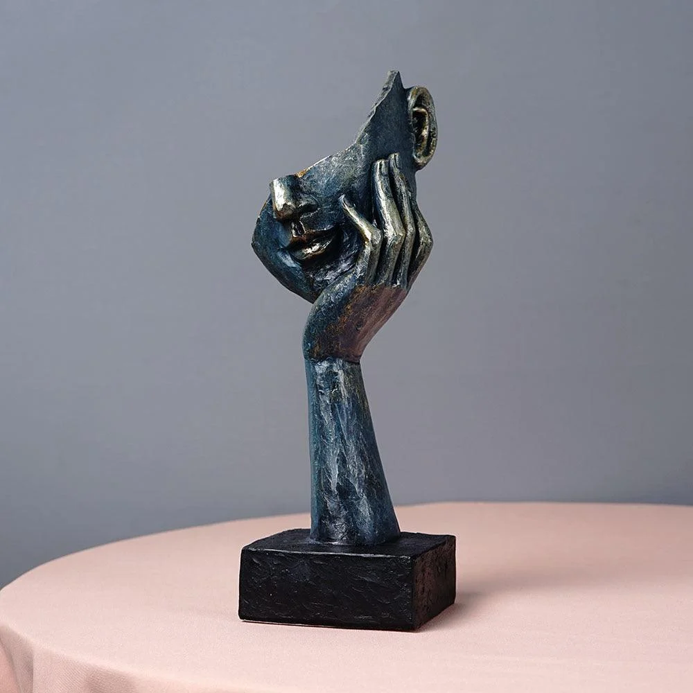 Abstract Retro Thinker Sculpture -  - #tag1#