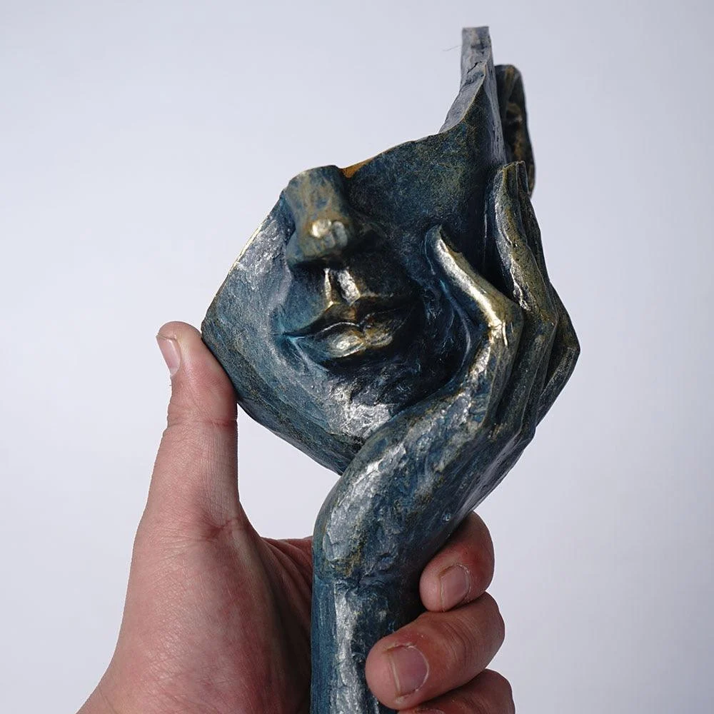 Abstract Retro Thinker Sculpture -  - #tag1#