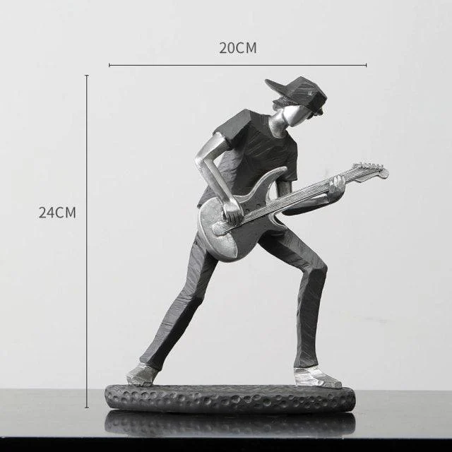 Abstract Rock Band Figurine -  - #tag1#