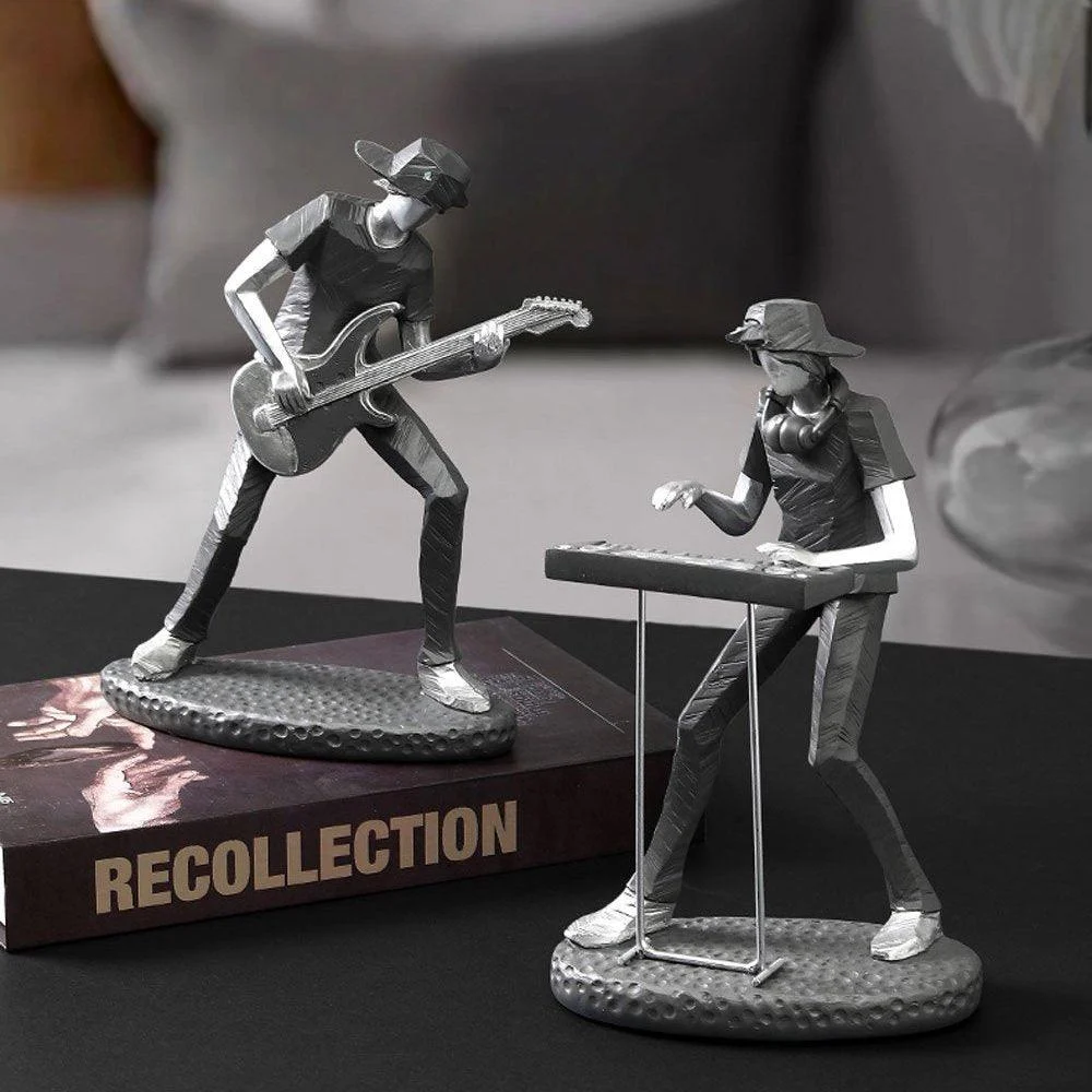 Abstract Rock Band Figurine -  - #tag1#