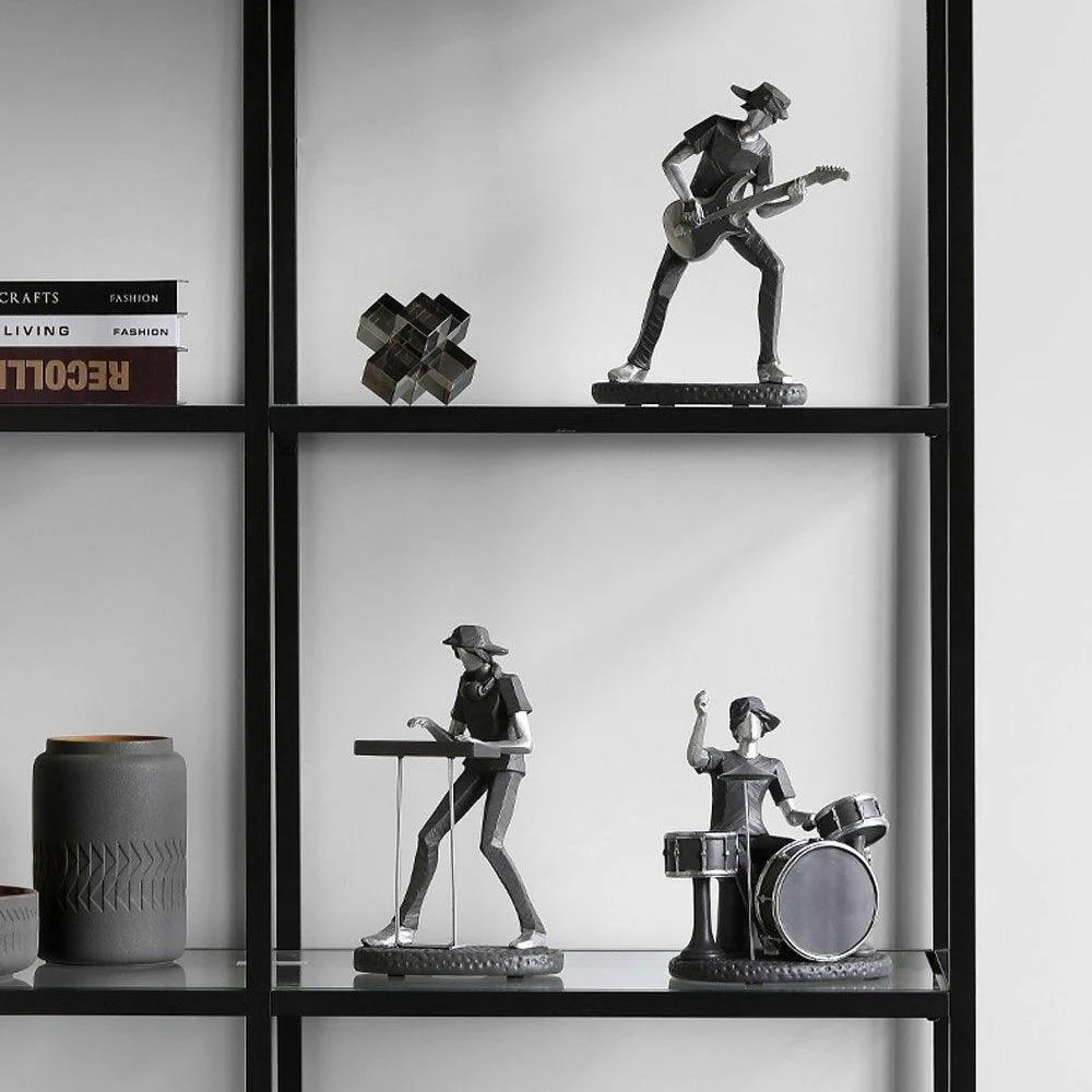 Abstract Rock Band Figurine -  - #tag1#