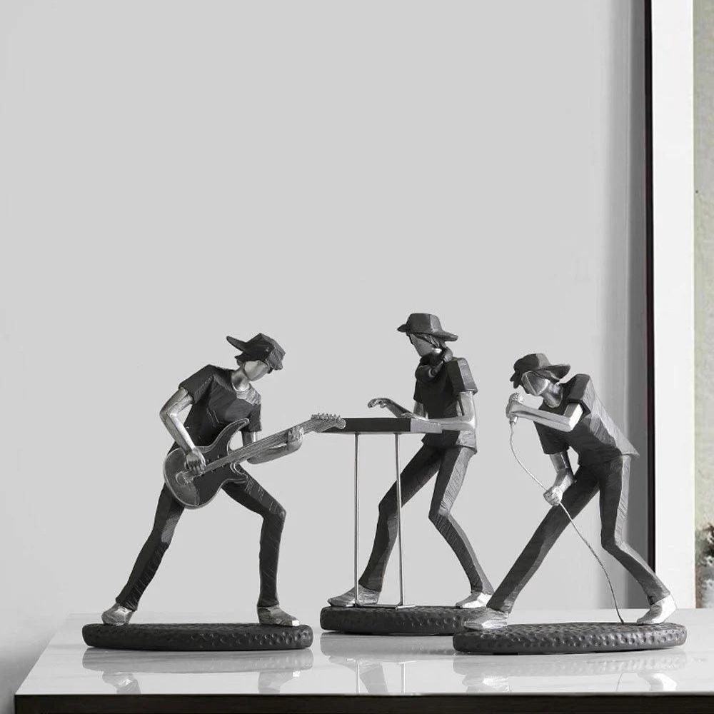 Abstract Rock Band Figurine -  - #tag1#