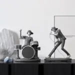 Abstract Rock Band Figurine tag1