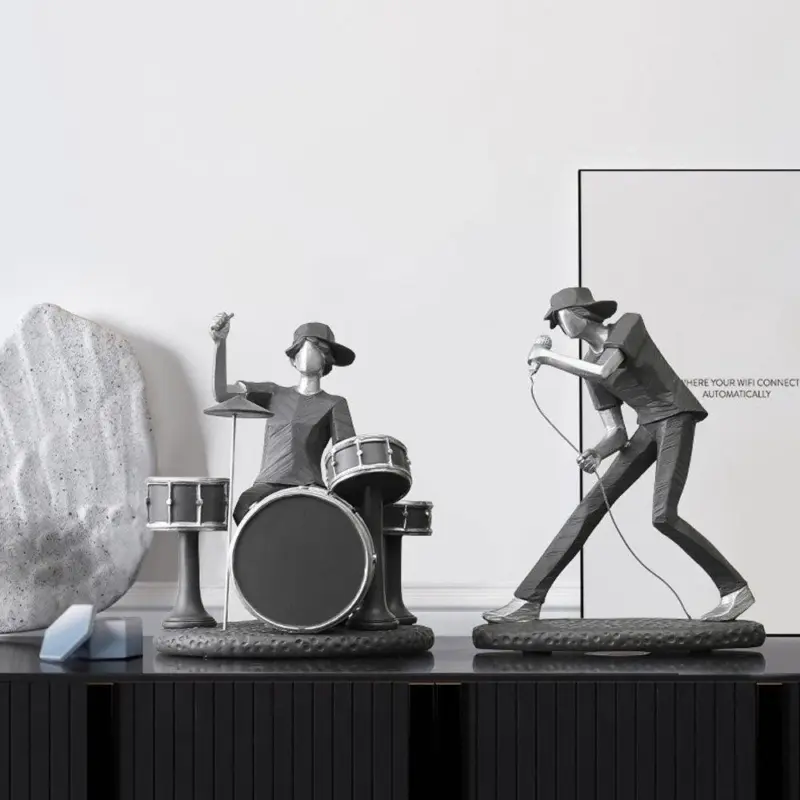 Abstract Rock Band Figurine tag1