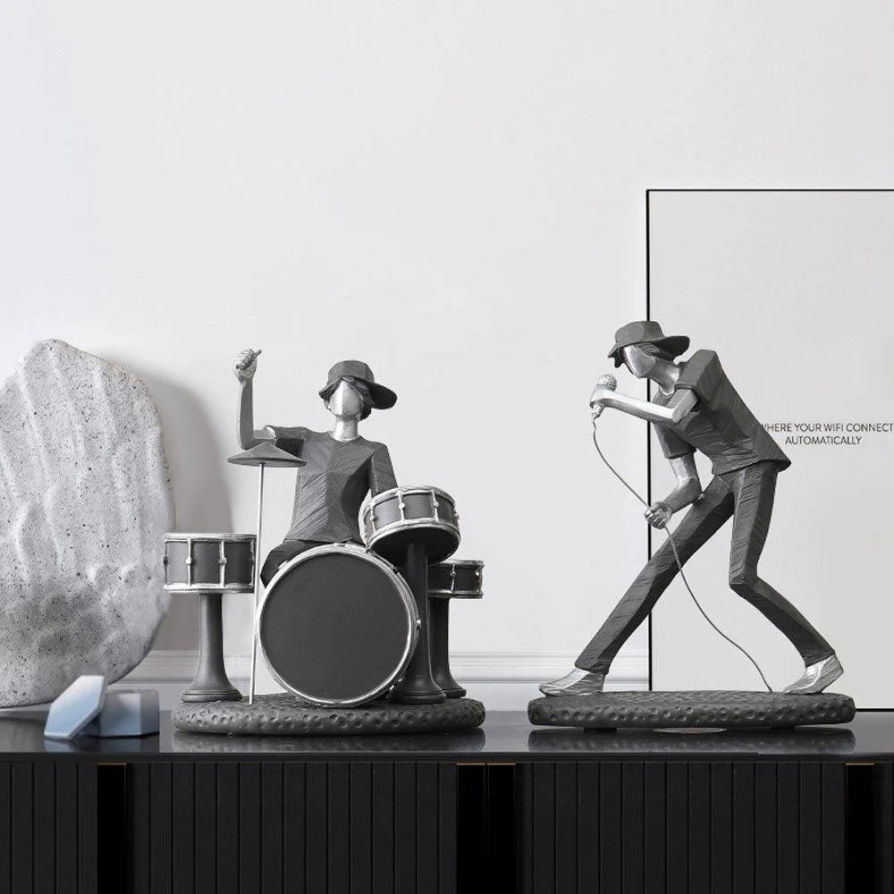Abstract Rock Band Figurine -  - #tag1#