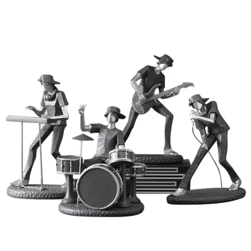 Abstract Rock Band Figurine tag1
