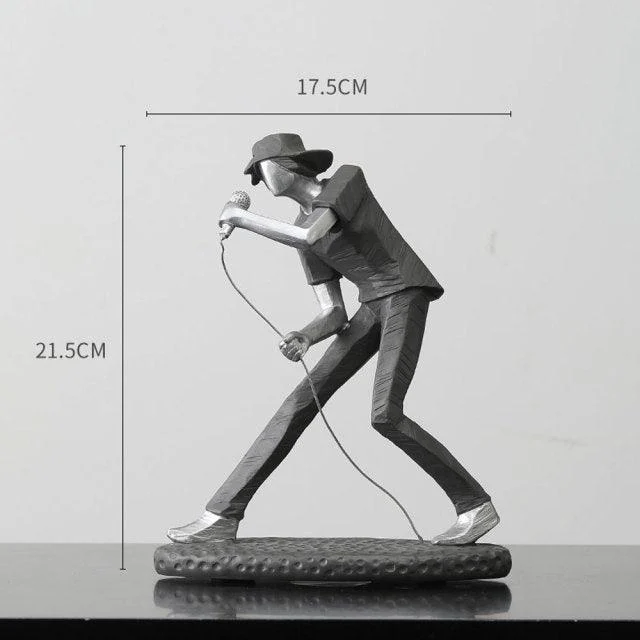 Abstract Rock Band Figurine -  - #tag1#