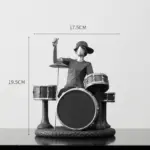 Abstract Rock Band Figurine tag1