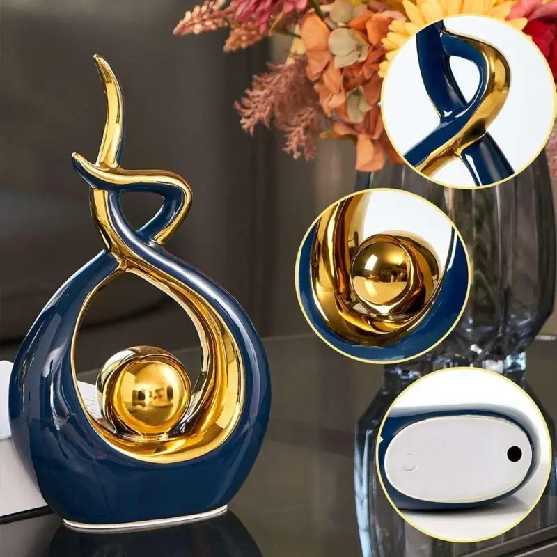 Abstract Sculpture Ceramic Home Decor